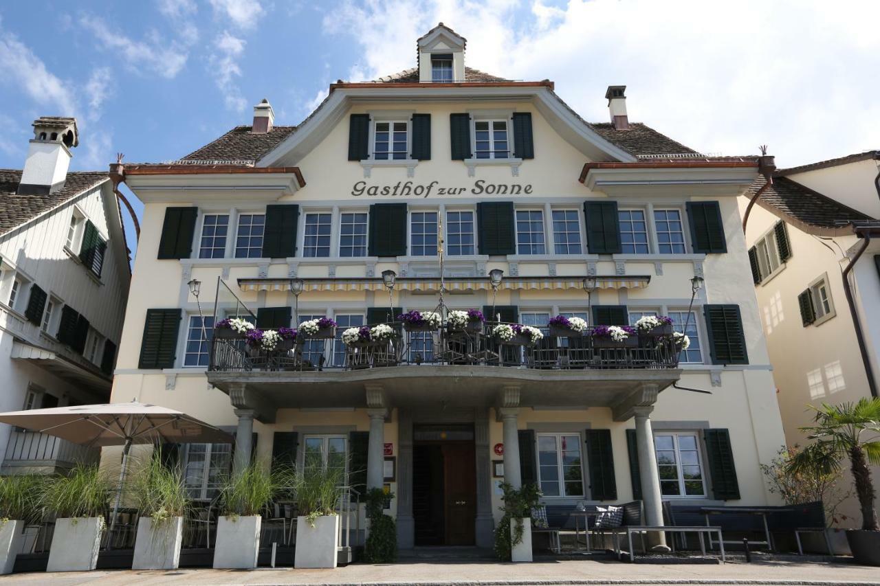 Gasthof Zur Sonne Stafa Bagian luar foto